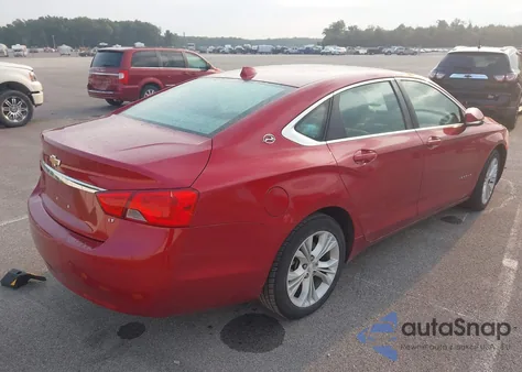 2014 Chevrolet Impala Lt z USA, uszkodzony, nr VIN 2G1125S32E9191008